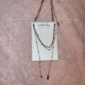 Ettika gold layered necklace